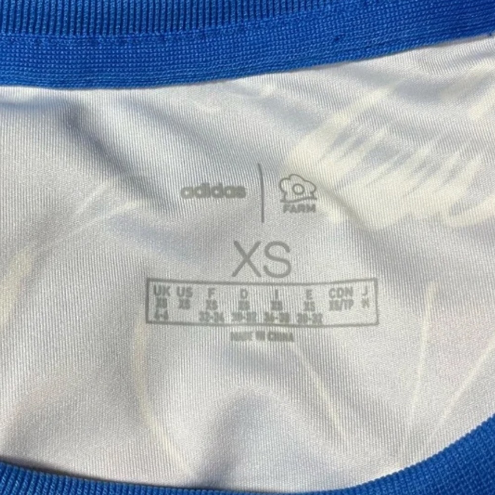 Adidas Farm Rio Butterfly Blue Mini Dress - Picture 5 of 5
